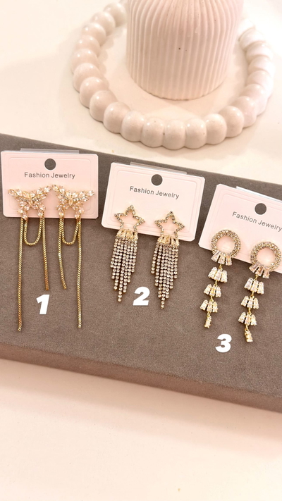 Aros De Fiesta Dorado