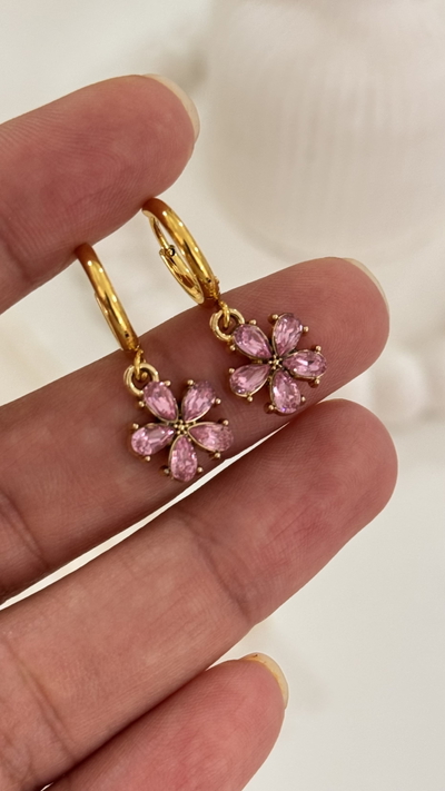 Argollita Flor Rosa AD