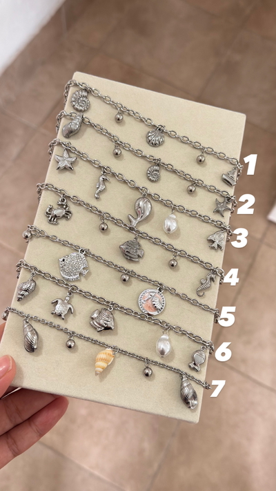 Pulseras Dijes de Mar AQ