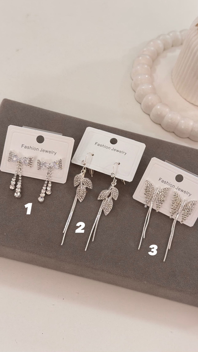 Aros De Fiesta Plateado
