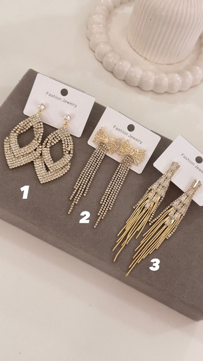 Aros De Fiesta Dorados