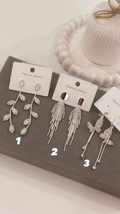 Aros De Fiesta Plateado