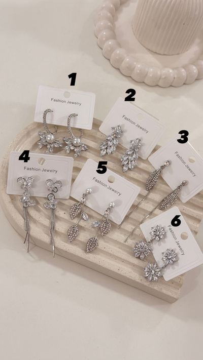 Aros De Fiesta Plateado