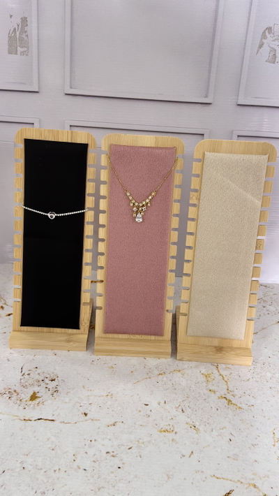 Exhibidor Para Pulseras Y Cadenas 27x10 Ctms