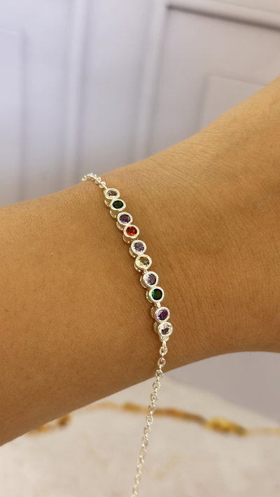 Pulsera Cubic Multicolor AB