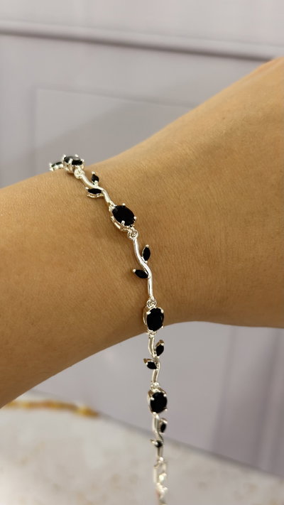 Pulsera Tulipan Negro AB