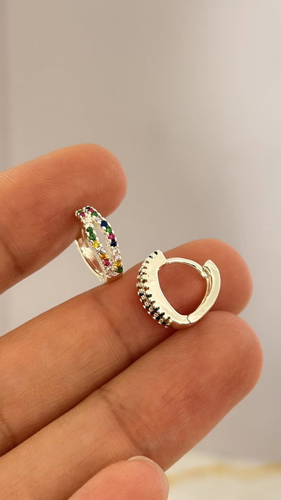 Aros Huggies Multicolor 10mm AB