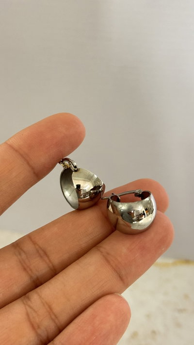 Argolla Cubana  15mm AQ (OUTLET)