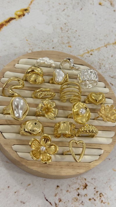 PACK DE ANILLOS CHUNKY 