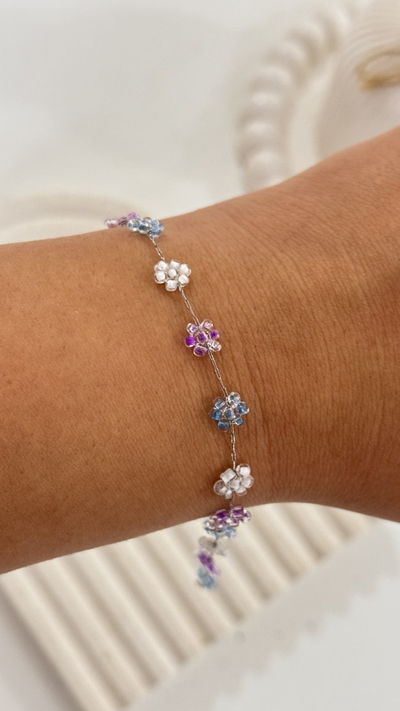 Pulsera Flor Multicolor AQ