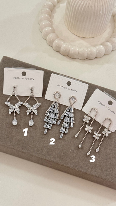 Aros De Fiesta Plateado