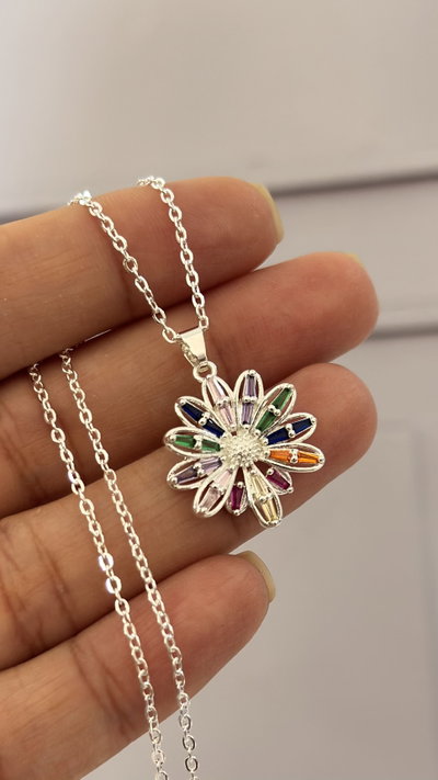 Collar Flor Multicolor AB