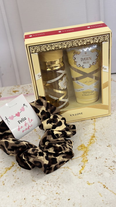 SET PERFUME Y BODY LOTION + Scrunchie
