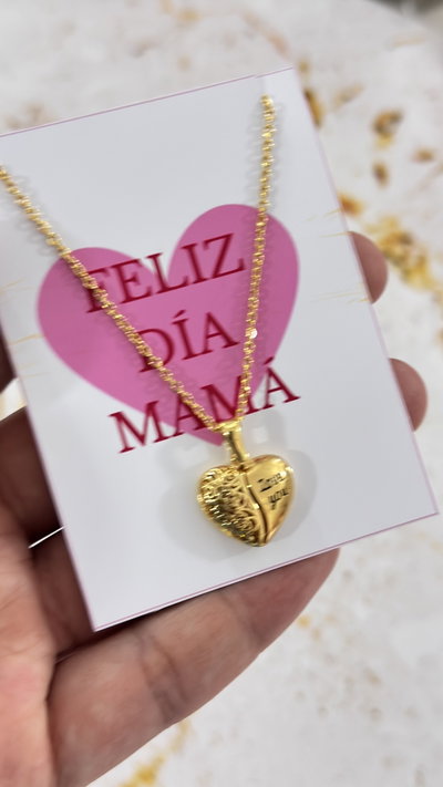 Collar Corazon I Love You AD