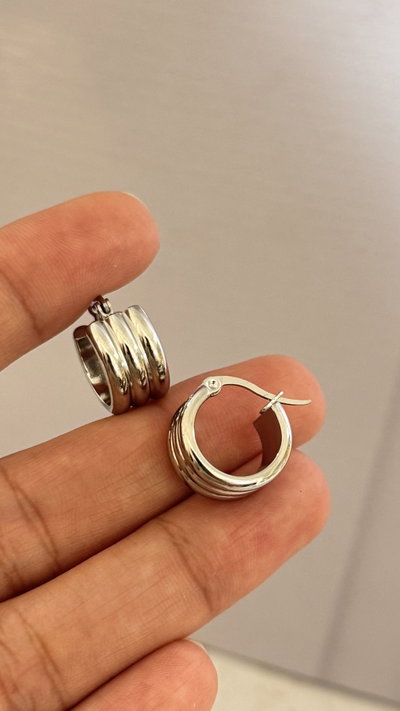 Argollas Triple 15mm AQ