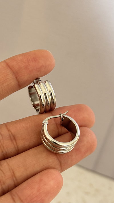 Argollas Triple 18mm AQ