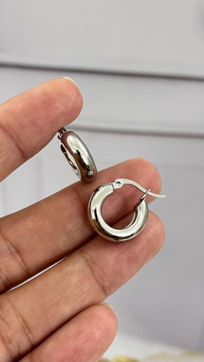 Argollas Chunky 18mm AQ