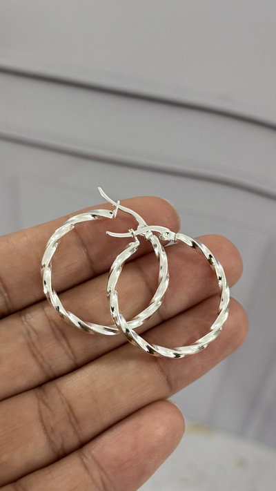 Argollas Torzada 30mm AB