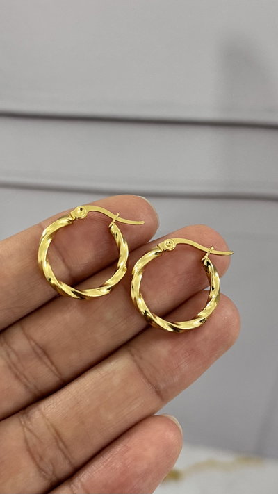 Argollas Torzada 20mm AD