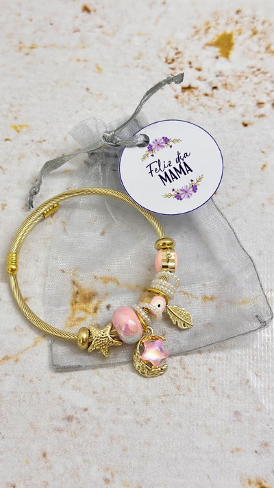 Pulsera Pandora + bolsa y tarjeta
