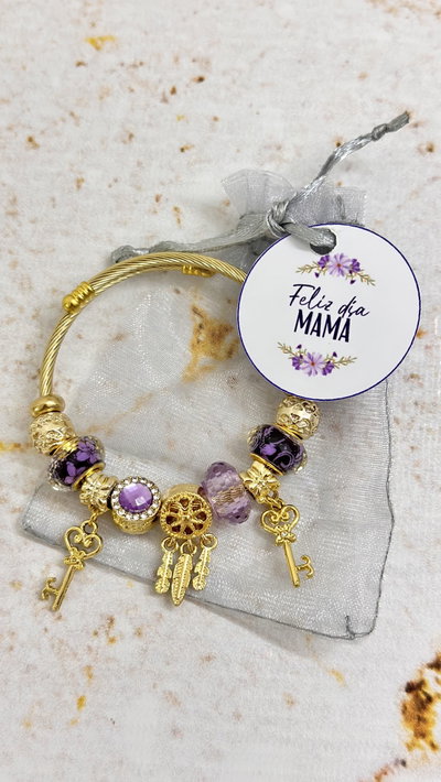 Pulsera Pandora + bolsa y tarjeta