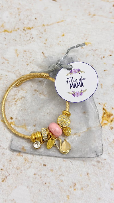 Pulsera Pandora + bolsa y tarjeta
