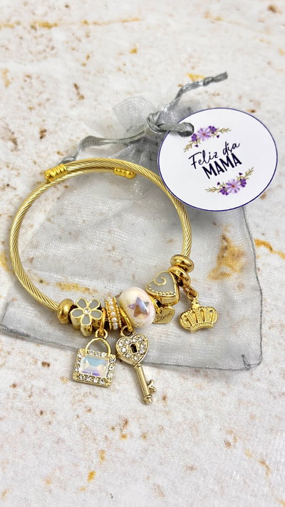 Pulsera Pandora + bolsa y tarjeta