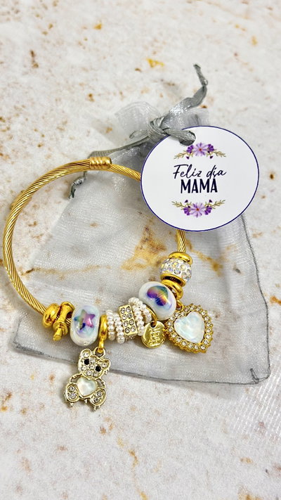 Pulsera Pandora + bolsa y tarjeta