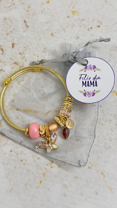 Pulsera Pandora + bolsa y tarjeta