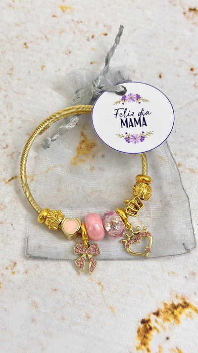 Pulsera Pandora + bolsa y tarjeta