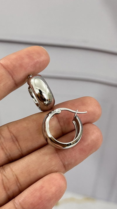 Argollas Cubanas 20x0.8mm AQ