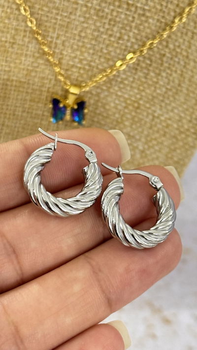Argollas Malena AQ 20mm