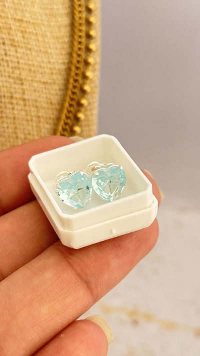 Abridor Corazón Cubic Celeste