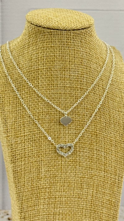 Collar Doble Corazones AB