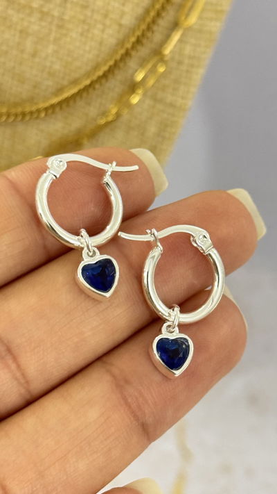 Aros Corazón Azul AB