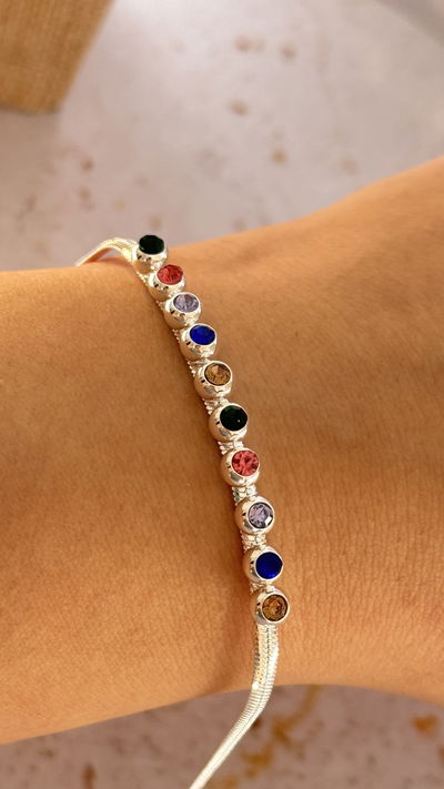 Pulsera Cubic Multicolor AB 