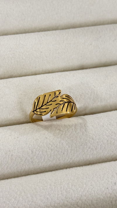 Anillo Hojitas AD 