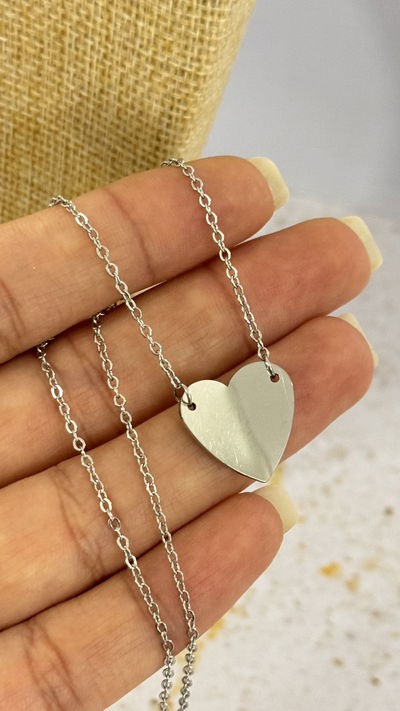 Collar Corazón AQ 