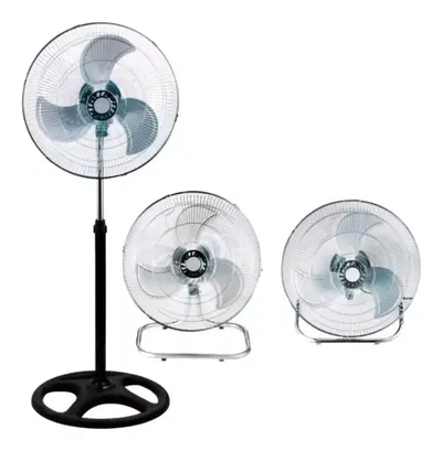 Ventilador 3 En 1 Kanji Kjh-fh1209 18 Pie/pared/piso 3v 80w