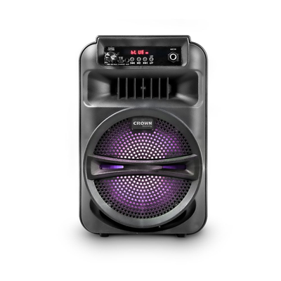 Bafle Potenciado DJS-620BT Crown Mustang Woofer 6" 2000W Negro