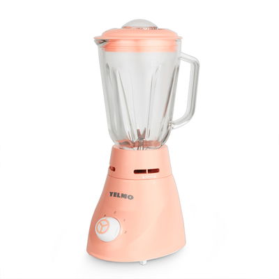 Licuadora Yelmo Lc-1010 1.5 L Rosa Con Jarra De Vidrio 220V
