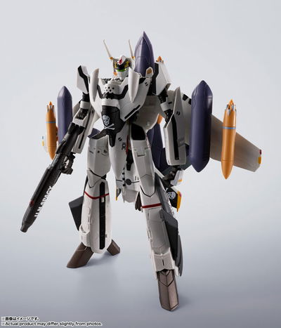 Bandai - Hi Metal R - Macross Robotech - VF-0S Phoenix Roy Focker + QF 2200D Ghost