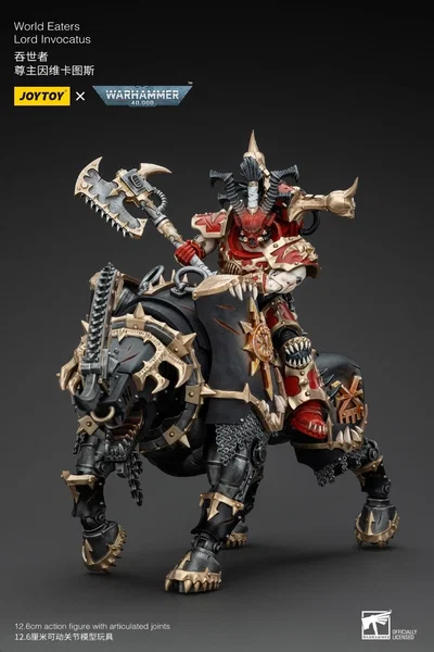 Lord Invocatus & Khrone Juggernaut Daemon 1/18 - World Eaters - Warhammer 40K - JoyToy