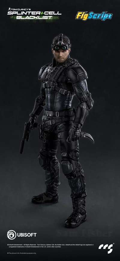 Sam Fisher - Splinter Cell: Blacklist - FigScript 1/12 - Ccstoys