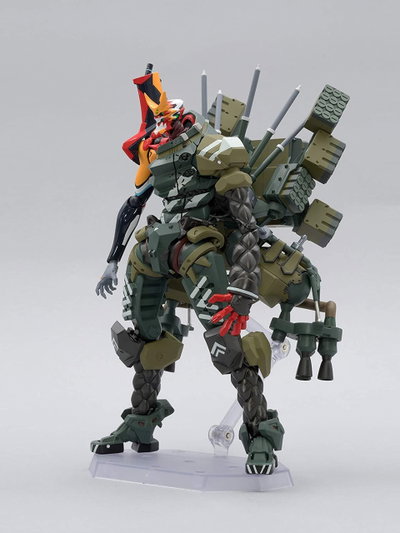 New Eva 02 Alpha JA-02 Body Assembly Cannibalized - Evangelion 3.0 - Revoltech - Kaiyodo