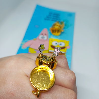 Anillos BFF Bob esponja para compartir
