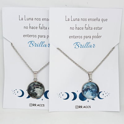 Collares Luna luminosa 