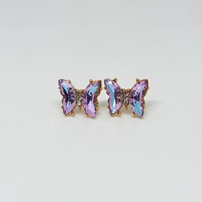 Aros mariposa tornasol