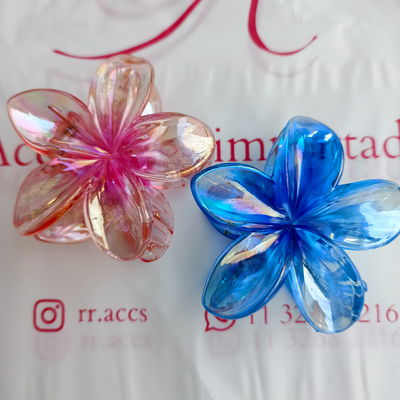 Broches Hawaii tornasolados