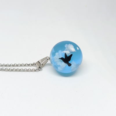 Collar cielo luminoso